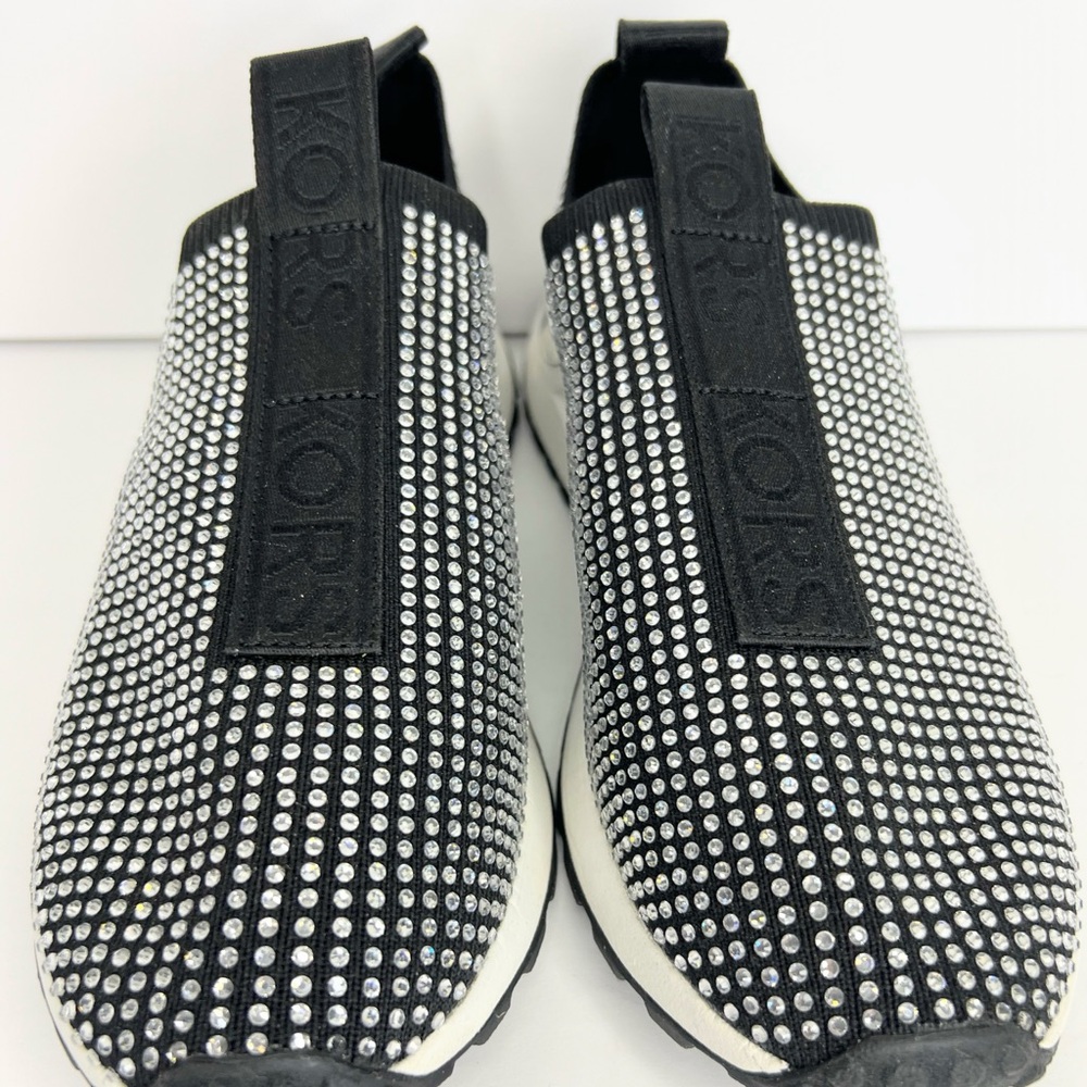 Final price

Michael Kors Black /Silver Crystal Slip-On Sneakers - Picture 3 of 7